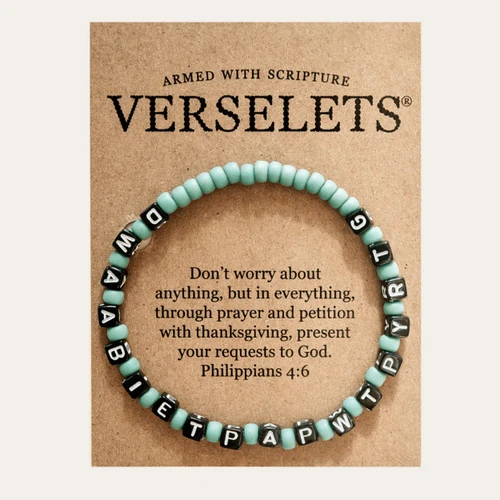 Verselets Phil 4:6 Bracelet