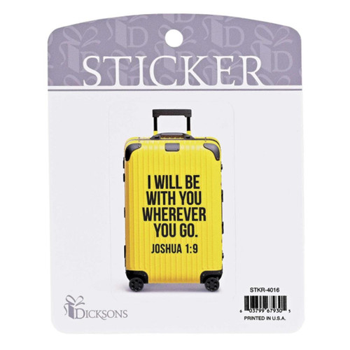 I Will Be With You Sticker
