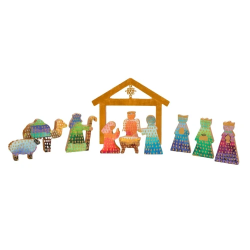 Nativity Wooden Gallery Set 