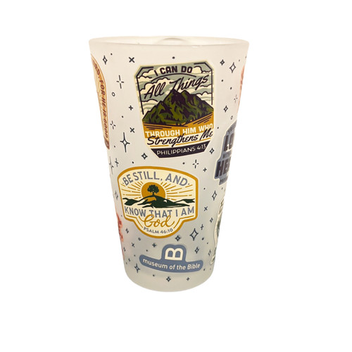 Pint Frosted Glass – Sticker Art Collection