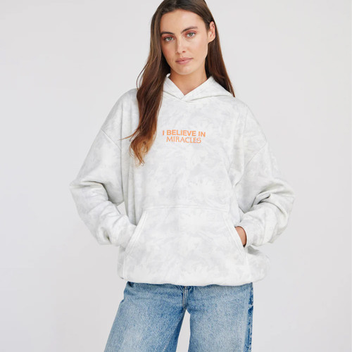 I Believe in Miracles Camo Hoodie