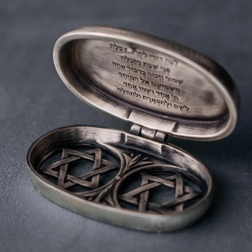 Silver Plated Travel Jerusalem Candleholders 