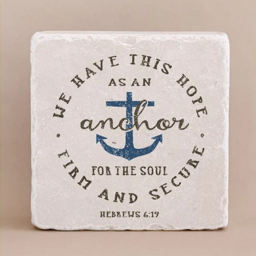 Small Decorative Anchor Stone Heb 6:19