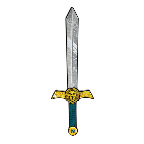 Blue & Yellow Foam Lion Sword
