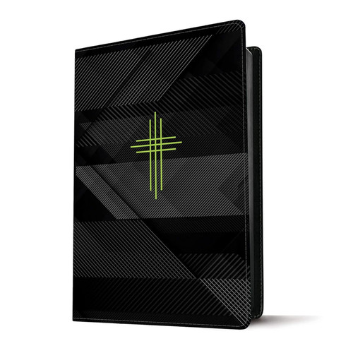 Boys Life Application Study Bible NLT, Neon & Black 
