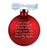 Rejoice Christmas Swirl Ornament 