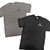 Images shows the Museum of the Bible t-shirts in light gray and black. The shirt has the museum's logo on left side Images shows the Museum of the Bible t-shirts in light gray and black. The shirt has the museum's logo on left side