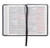 The image shows two inside pages with a ribbon marker  and Jesus's words in red.