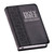 The image shows a detail look at the embossing on the Bible