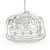 Image shows a Noah’s Ark tin ornament created by artisans through Thai Village’s fair-trade initiative.