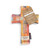 Image shows the Amazing Grace Comfort Cross, a soft, weighted keepsake designed to fit perfectly in your hand.