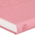 The image shows the front cover of the CSB Value Thinline large print Bible in pink.