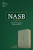 The images show the cover sleeve of a NASB large print compact reference Bible.