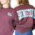 Museum of the Bible Spirit Jersey DC Long Sleeve Shirt, Cherry Lacquer