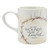 The image shows the back of this mug with Isaiah 53:5-"By His Wounds We are Healed."