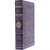 The image shows the spine of an NKJV Sovereign Reference Bible, in purple.