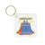Liberty Bell Aluminum Keychain
