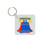 Liberty Bell Aluminum Keychain