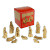 The image shows a Nativity box set made of olive wood with its gift-giving box. 