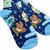 The image shows a close-up of a pair of Scripture art sticker socks with crosses, doves, and inspirational words. 