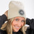 MOTB Circle B Knit Beanie, Black 