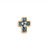 ARTFUL CROSS BLESSED NAVY PIN 