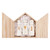 Nativity Pine Wood Box with 3 Ceramic Kings