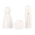 Holy Family Ceramic Figurines with Pine Wood Box 