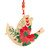 Joy Metal Bird Ornament
