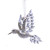 Crystal Hummingbird Ornament