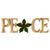 Mango Wood “Peace” with Holly Shelf Sitter