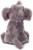 The image shows the back view of an elephant plush.