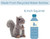 Grey Baby Squirrel Plush – 6”