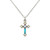 Dainty Cross Ice Necklace