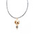 Gold Plated Hematite Pomegranate Necklace