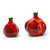 Handmade Ceramic Pomegranate, Small 
