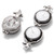 Silver Plated Travel Pomegranate Candleholders
