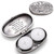 Silver Plated Travel Jerusalem Candleholders 