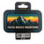 Faith Move Mountains Teal Sticker