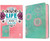 NLT Girls Life Application Study Bible, Teal/Pink Flowers