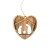 3D Heart Dimensional Ornament - Nativity