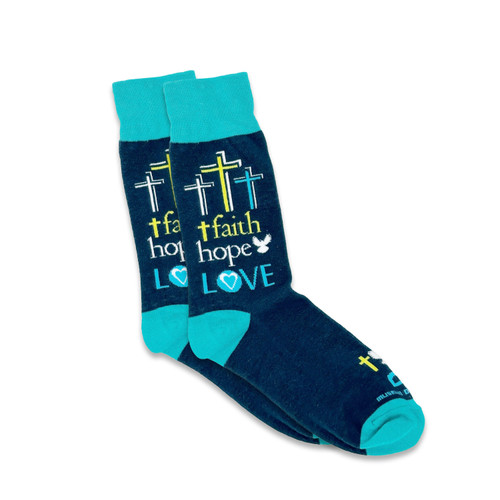 Scripture Socks Faith Hope Love Museum of the Bible Store