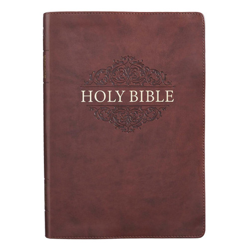 KJV Super Giant Chestnut Bible - Museum of the Bible Store