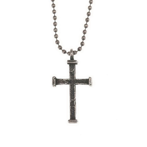 Men's Brass Ox Box Cross Necklace - Museum of the Bible Store