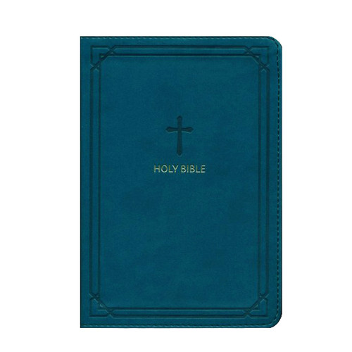 NKJV Compact Reference Bible, Comfort Print, Teal - Museum of the