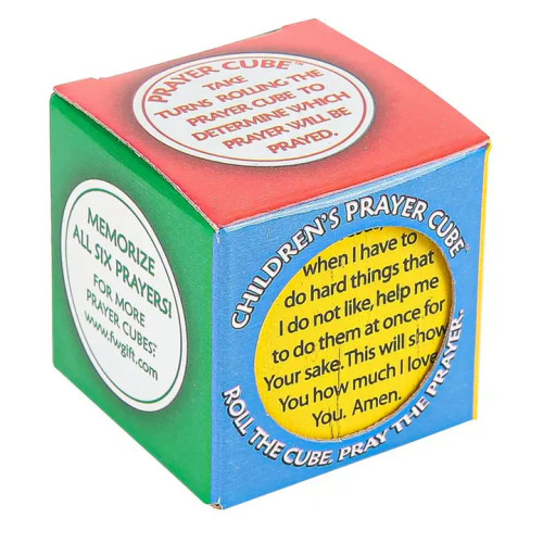 Children's Wooden Prayer Cube - Museum of the Bible Store
