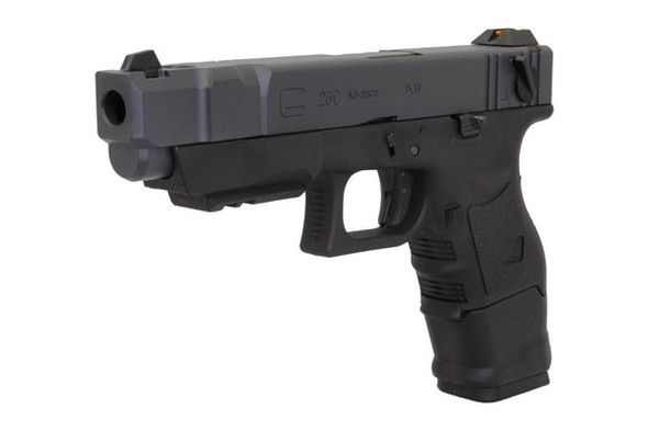 WE Tech EU26C Advance Gas blowback pistol in Black