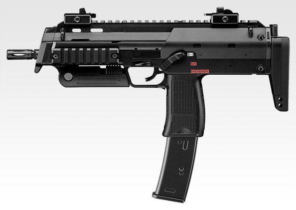Tokyo Marui MP7A1 Compact AEP SMG Airsoft Rifle in Black