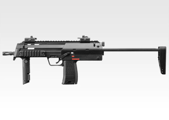 Tokyo Marui MP7A1 GBB PDW SMG Airsoft Rifle in Black