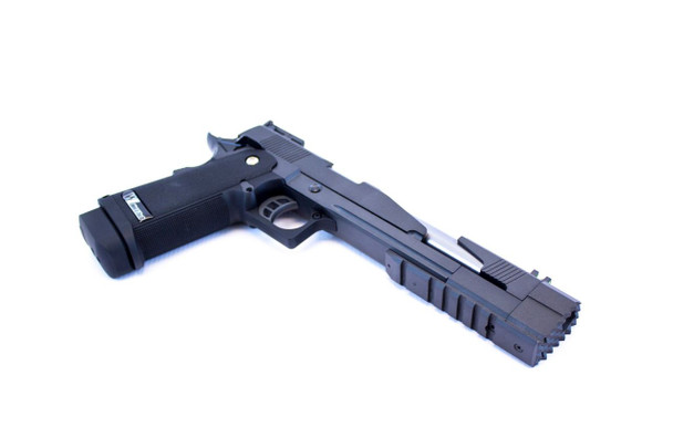 WE Tech Dragon 7.0 Type-A Government model GBB Pistol in Black